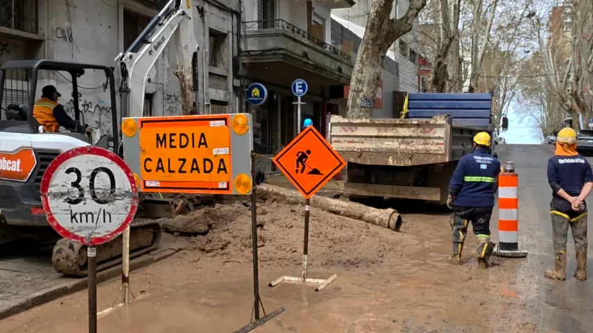 Obras en Convención y Canelones