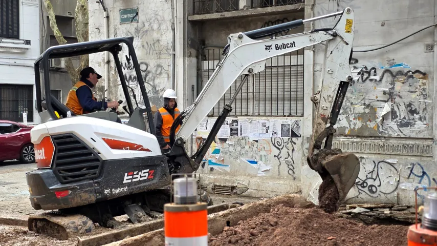 Obras en Convención y Canelones
