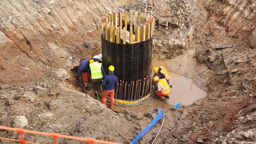Obras en Salto